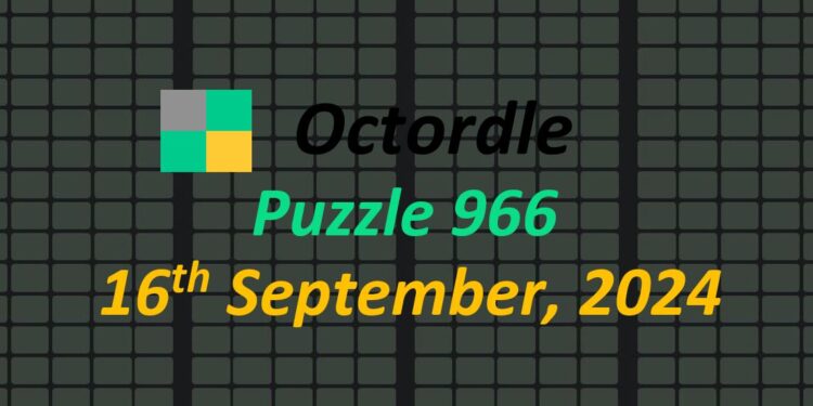 Daily Octordle 16th September 2024 Answers Today 966