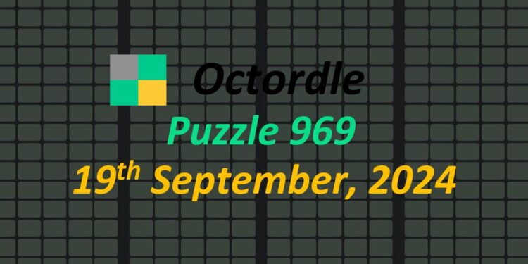Daily Octordle 19th September 2024 Answers Today 969