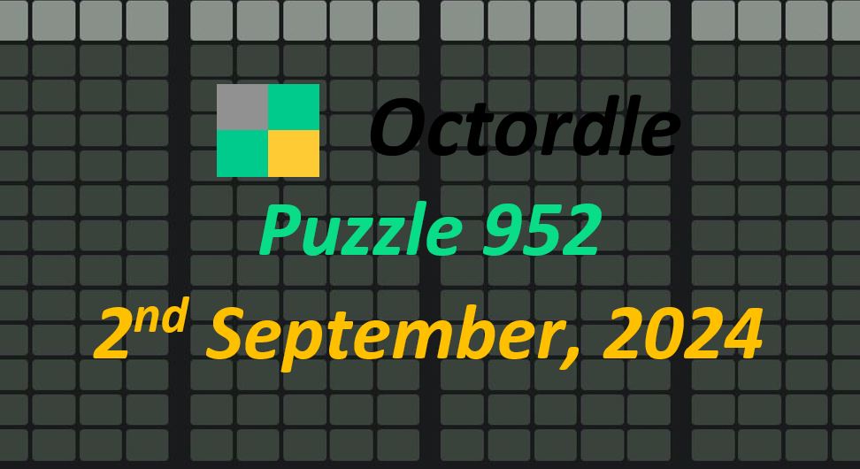 Daily Octordle 2nd September 2024 Answers Today 952