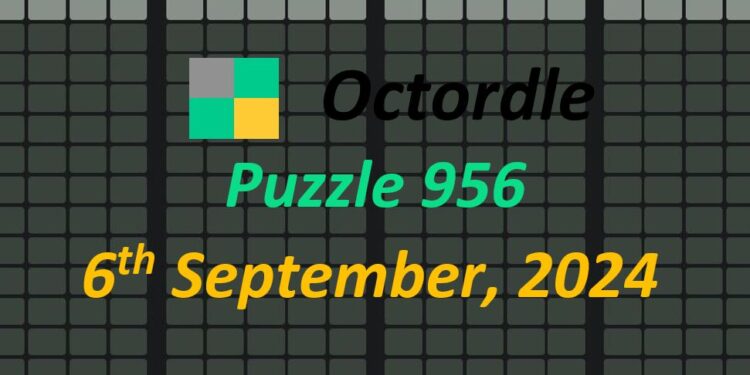 Daily Octordle 6th September 2024 Answers Today 956