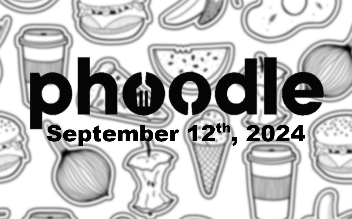 Daily Phoodle - 12th September 2024