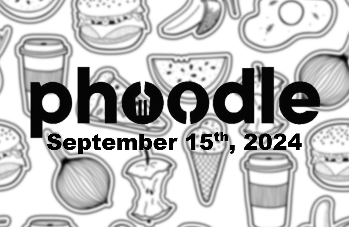 Daily Phoodle - 15th September 2024