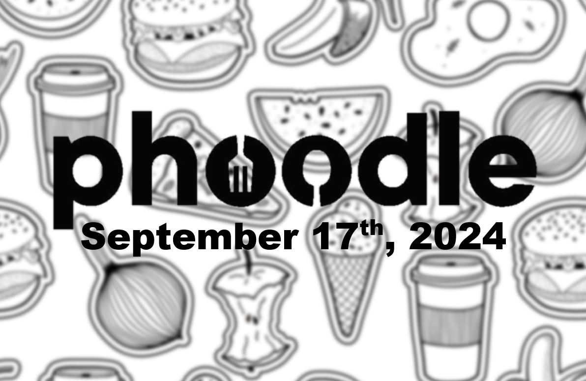 Daily Phoodle - 17th September 2024