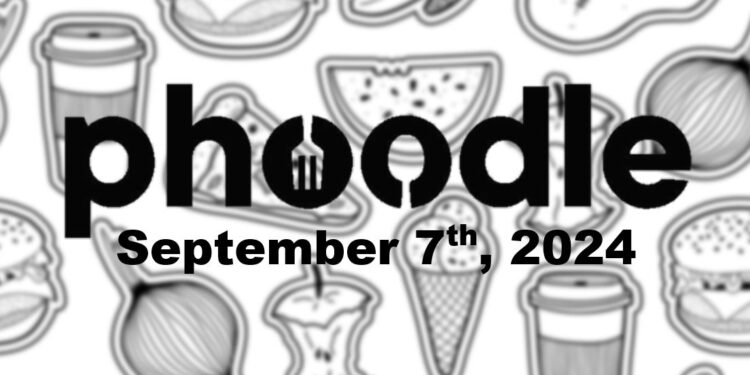 Daily Phoodle - 7th September 2024