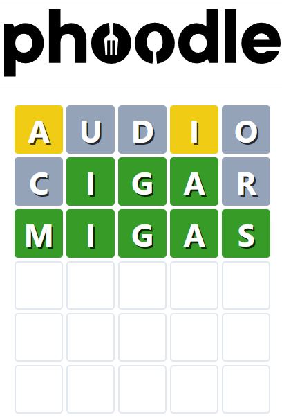 Daily Phoodle Answer 868 - 22nd September 2024