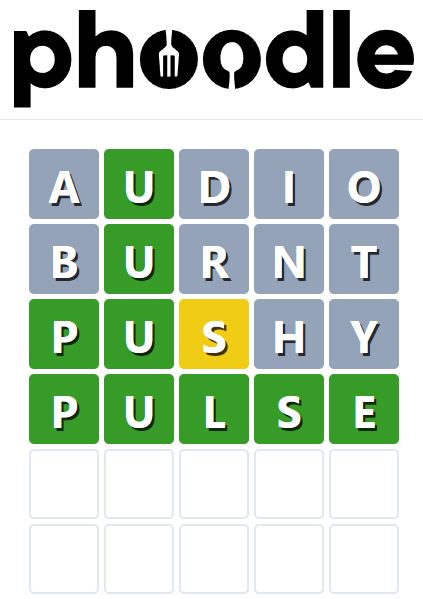 Daily Phoodle Answer 869 - 23rd September 2024