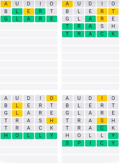 Daily Quordle 45 Chill Answer - September 12th 2024