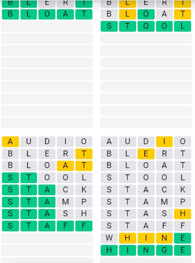 Daily Quordle 47 Chill Answer - September 14th 2024