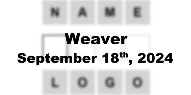 Daily Weaver Answers - 18th September 2024