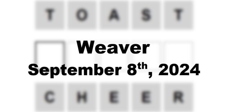 Daily Weaver Answers - 8th September 2024