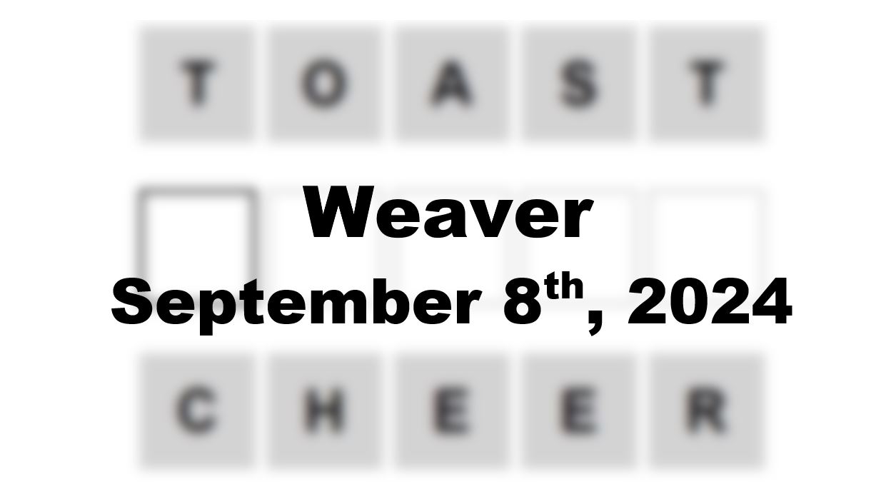 Daily Weaver Answers - 8th September 2024