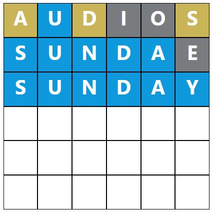 Daily Word Hurdle #1920 Afternoon Answer - 2nd September 2024