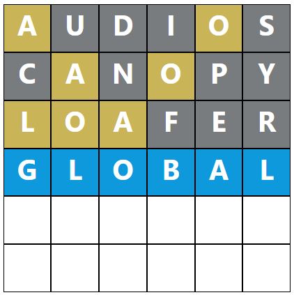 Daily Word Hurdle #1921 Morning Answer - 3rd September 2024