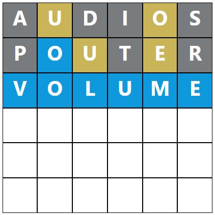 Daily Word Hurdle #1926 Afternoon Answer - 5th September 2024