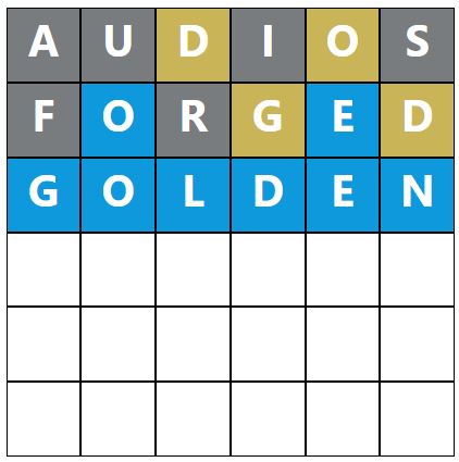 Daily Word Hurdle #1929 Morning Answer - 7th September 2024