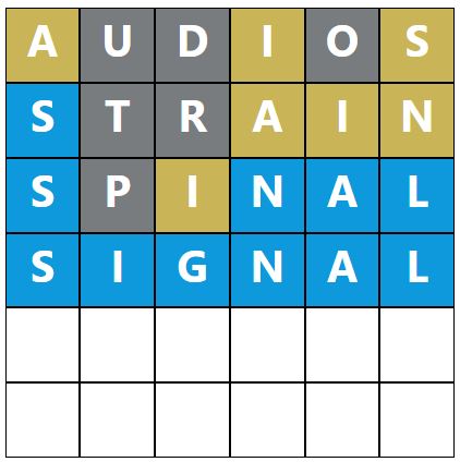 Daily Word Hurdle #1933 Morning Answer - 9th September 2024