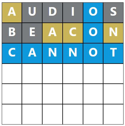 Daily Word Hurdle #1938 Afternoon Answer - 11th September 2024