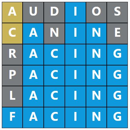 Daily Word Hurdle #1943 Morning Answer - 14th September 2024