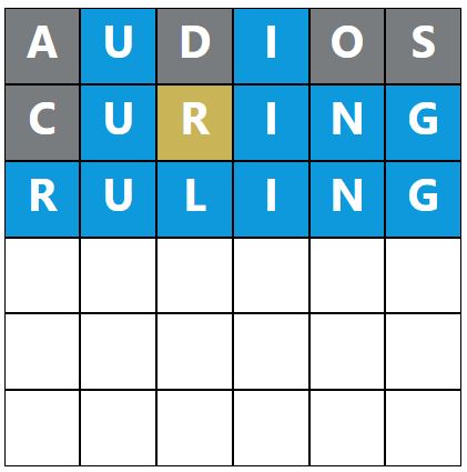 Daily Word Hurdle #1945 Morning Answer - 15th September 2024