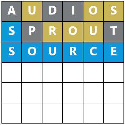 Daily Word Hurdle #1946 Afternoon Answer - 15th September 2024