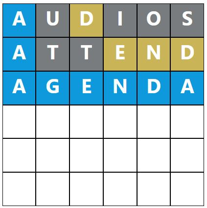 Daily Word Hurdle #1950 Afternoon Answer - 17th September 2024