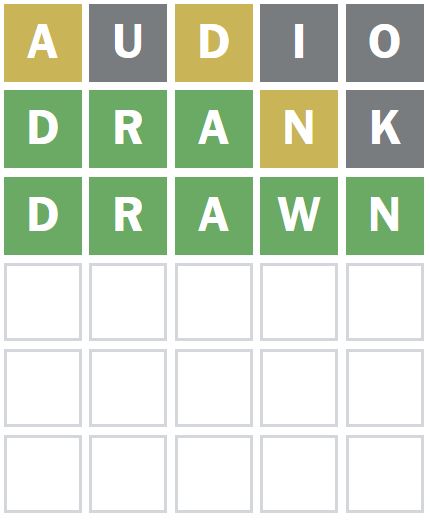 Daily Wordle Answer 1177 - 8th September 2024