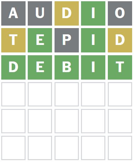 Daily Wordle Answer 1178 - 9th September 2024