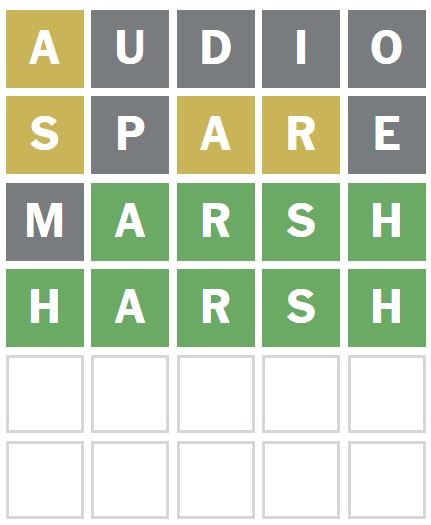 Daily Wordle Answer 1182 - 13th September 2024