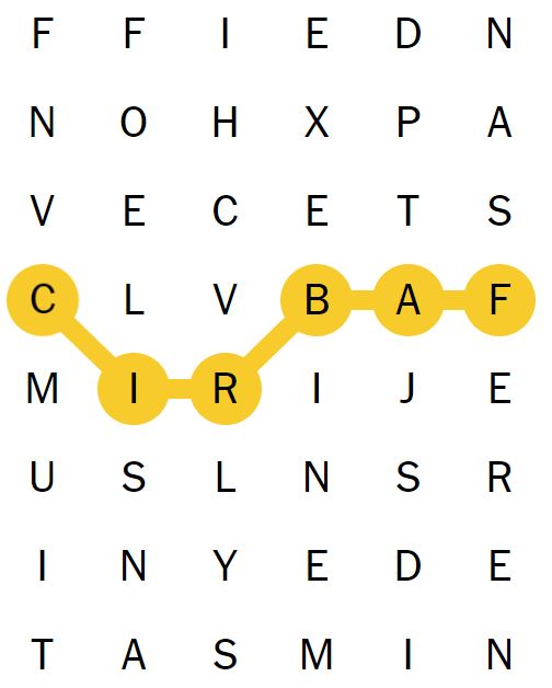 NYT Spangram 188 - 7th September 2024