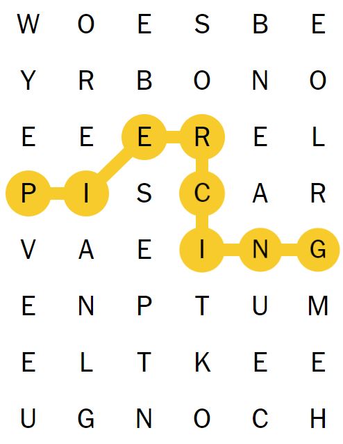 NYT Spangram 197 - 16th September 2024