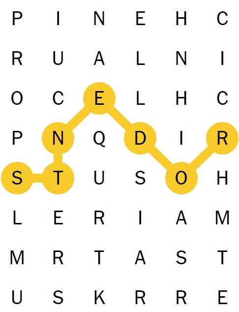 NYT Spangram 204 - 23rd September 2024