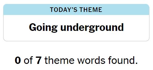 NYT Strands 186 Theme - 5th September 2024