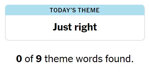 NYT Strands 187 Theme - 6th September 2024