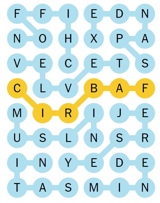 NYT Strands 188 Completed Puzzle - 7th September 2024