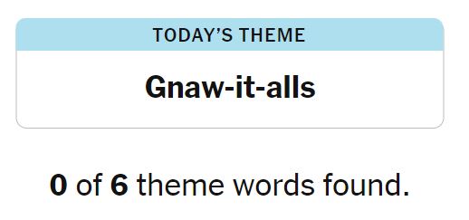 NYT Strands 204 Theme - 23rd September 2024