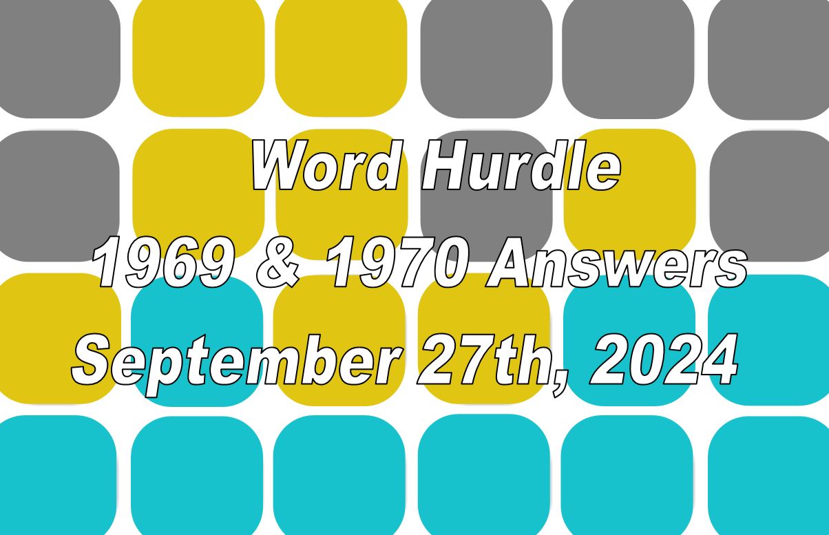 ‘Wordle’ Answer Today 1196 September 27th 2024 – Hints and Solution (9/27/24)