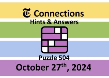 ‘Wordle’ Answer Today 1226 October 27th 2024 – Hints and Solution (10/27/24)