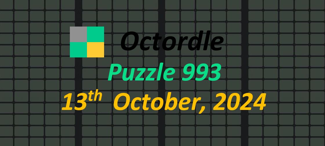 ‘Wordle’ Answer Today 1212 October 13th 2024 – Hints and Solution (10/13/24)