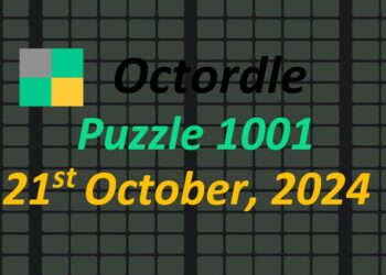 ‘Wordle’ Answer Today 1220 October 21st 2024 – Hints and Solution (10/21/24)