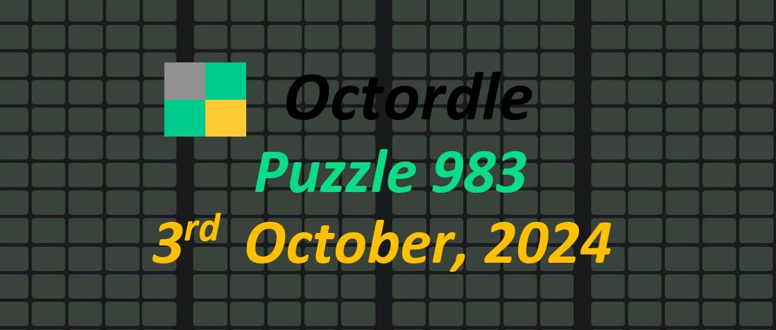 ‘Wordle’ Answer Today 1202 October 3rd 2024 – Hints and Solution (10/3/24)