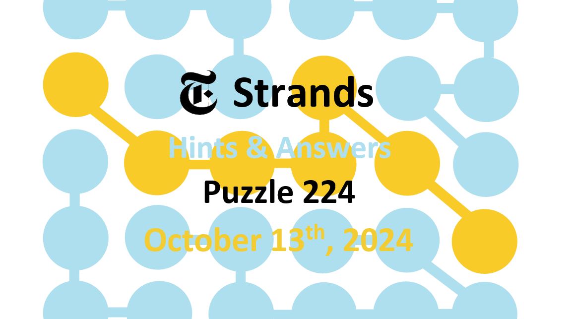 ‘Wordle’ Answer Today 1212 October 13th 2024 – Hints and Solution (10/13/24)