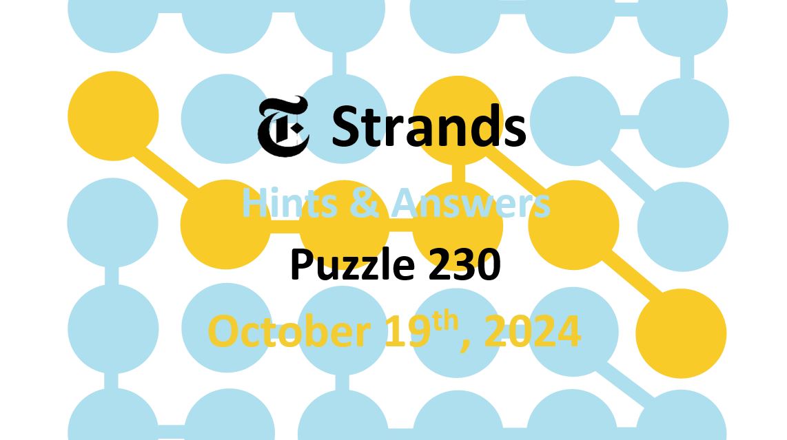 ‘Wordle’ Answer Today 1218 October 19th 2024 – Hints and Solution (10/19/24)