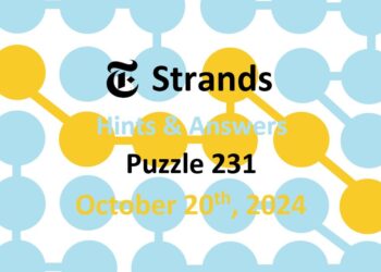 ‘Wordle’ Answer Today 1219 October 20th 2024 – Hints and Solution (10/20/24)