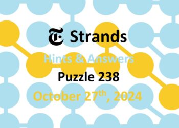 ‘Wordle’ Answer Today 1226 October 27th 2024 – Hints and Solution (10/27/24)