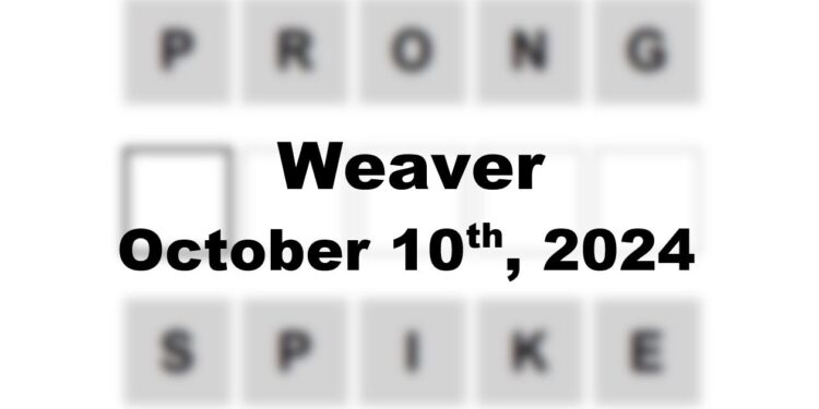 Daily Weaver Answers - 10th October 2024