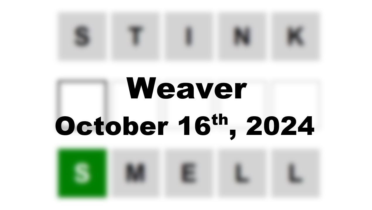‘Wordle’ Answer Today 1215 October 16th 2024 – Hints and Solution (10/16/24)