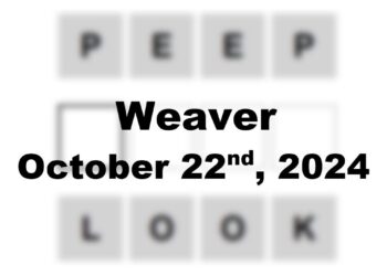 ‘Wordle’ Answer Today 1221 October 22nd 2024 – Hints and Solution (10/22/24)