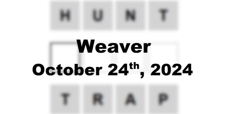 Daily Weaver Answers - 24th October 2024