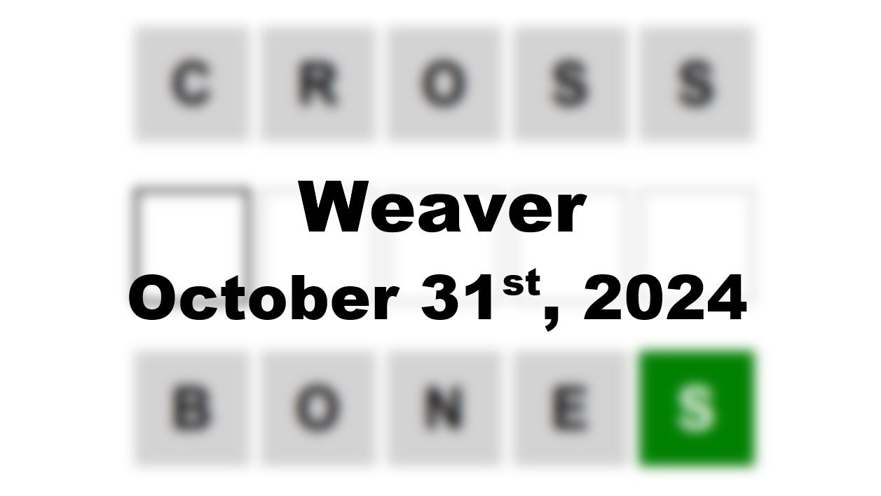 ‘Wordle’ Answer Today 1230 October 31st 2024 – Hints and Solution (10/31/24)