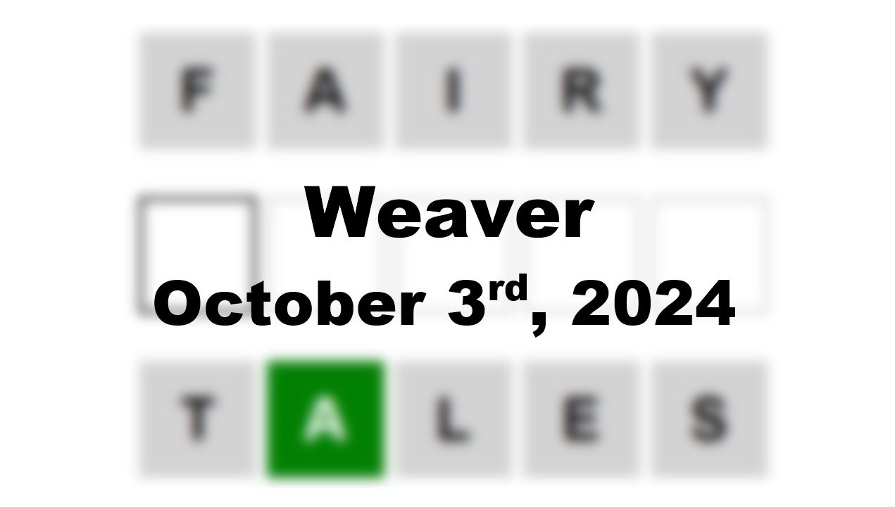 ‘Wordle’ Answer Today 1202 October 3rd 2024 – Hints and Solution (10/3/24)